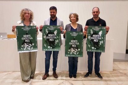 Presentació ahir de la sisena edició de la Ponent FEST.