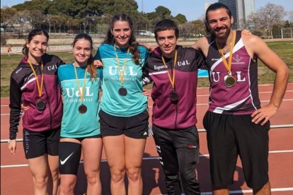 Vuit medalles per a l'Aldahra en el Català Universitari