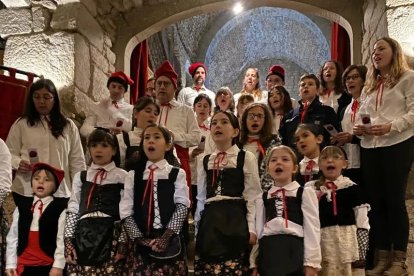 Olius recupera les caramelles amb diverses cantates pel municipi