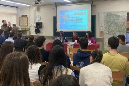 Una de les jornades que s’han fet a l’Institut d’Aran, el 21 de març passat a Vielha.