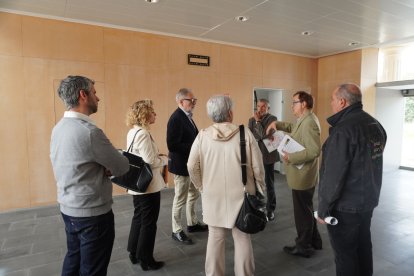 Larrosa va visitar les instal·lacions de l’Agrolivinglab de Gardeny.