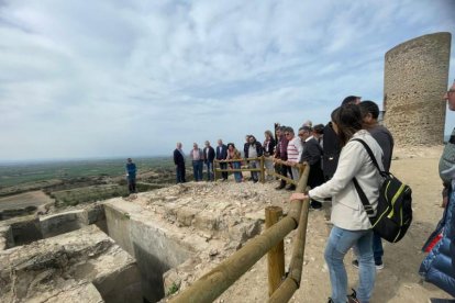 Agramunt recupera una trinxera de la guerra al Pilar d'Almenara