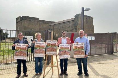 Presentació ahir de la segona Diada del Turó de Gardeny.