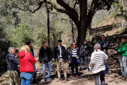 Donen a conèixer l'Associació Forestal Vall de Lord i els projectes forestals