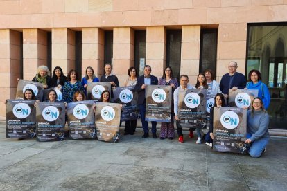 Presentació de la jornada que se celebra avui al CEI de Balaguer.