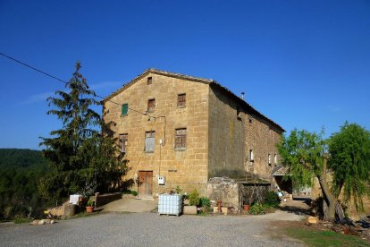 Imatge d’arxiu de la Masia Perdigués, a la Baronia de Rialb.