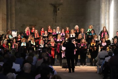 Recital a la Seu Vella d'una coral de mestres de música de Catalunya