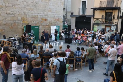 La clausura del Ponent Fest a càrrec de l’agrupació I-Nuits, al Pati de les Comèdies.