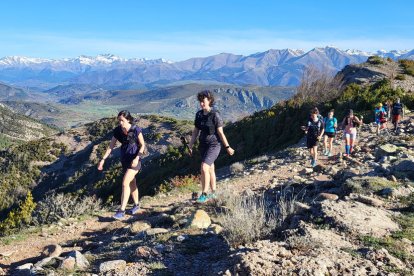 Més de 400 participants en la 14 edició de la Caminada de les Carenes