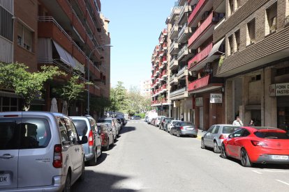 Vista del carrer Nadal Meroles, al barri del Clot.