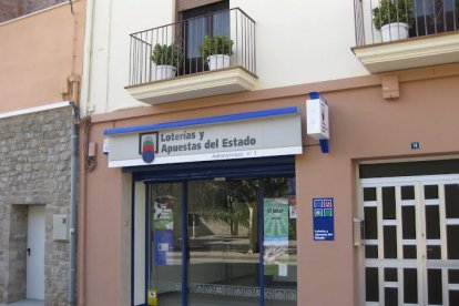 L’administració d’Agramunt que va vendre el bitllet.