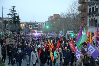 Imatge d’arxiu d’una manifestació de docents.