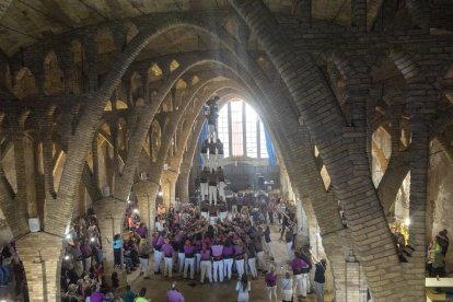 L’actuació d’Els Margeners diumenge passat a Sant Guim.