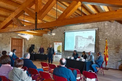 Un moment de la jornada al castell de la Floresta.