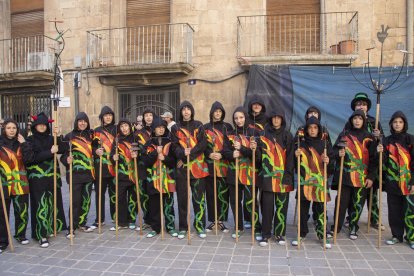 Els integrants del nou grup de Diables Targalots.