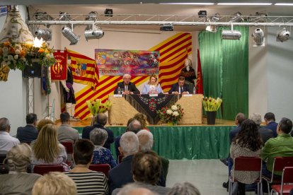 Un moment de l’inici ahir de les Jornades Culturals de la Casa d’Aragó.