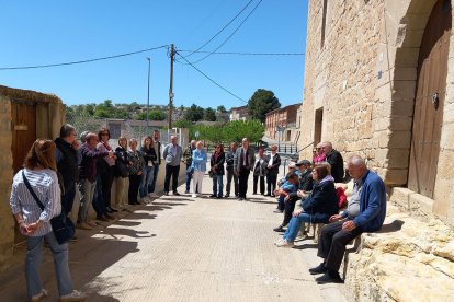 Una de les visites al castell de la Floresta.