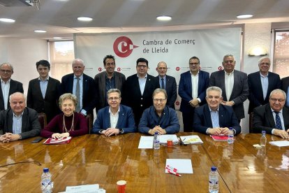 El Consell de Cambres de Catalunya es reuneix a Lleida