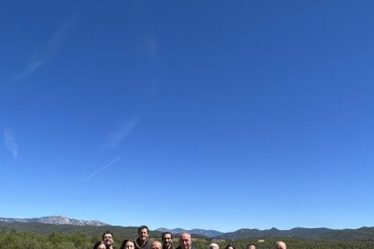 Presentació del certamen a la finca Sanmiquel d’Olius.