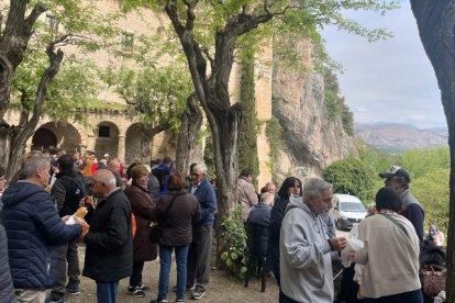 Romeria a Cubells fins al santuari de Salgar per celebrar Sant Marc