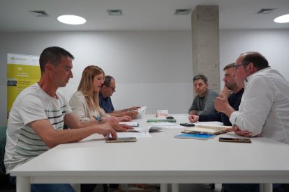 Junts es va reunir amb representants d’Unió de Pagesos.