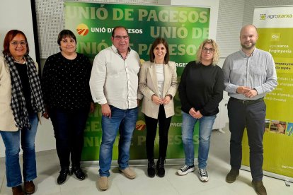 Vilalta es va reunir ahir amb els sindicats Unió de Pagesos i JARC.