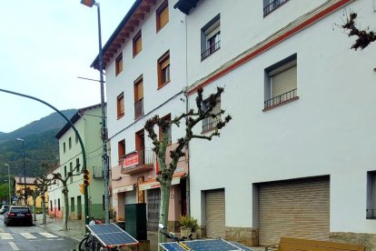 La bicicletes impulsades per energia solar, diumenge passat a Vilaller.