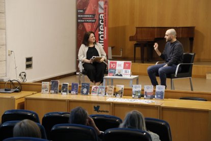 Roger Tarrés conversa amb Anna Sàez, directora de SEGRE.