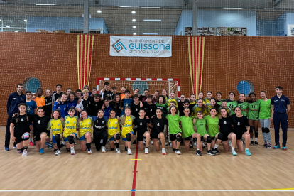 Guissona acull la jornada de tecnificació d'handbol