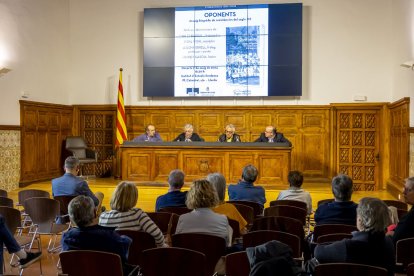 La presentació del llibre va tenir lloc ahir a l’IEI.