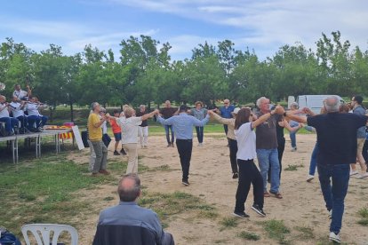 Les sardanes, protagonistes de l'Aplec de les Franqueses de Balaguer