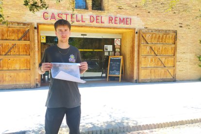 Armand Cusiné, membre de l’organització de la Caminada i Cursa Nocturna del Castell del Remei.