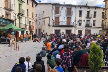 Una de les representacions teatrals de la jornada.