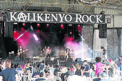 El Kalikenyo Rock en l’edició del 2021.