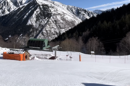 La base de l’estació d’alta muntanya de Tavascan.