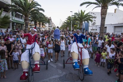 Imatge d’arxiu de l’espectacle itinerant ‘La gran família’ de la companyia Fadunito.