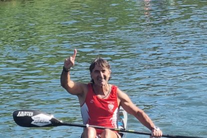 Rafael Herrera celebra la victòria del cap de setmana passat.