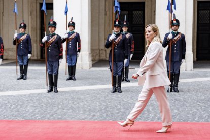 La italiana Giorgia Meloni és la protagonista del debat en campanya sobre la ultradreta a Europa.