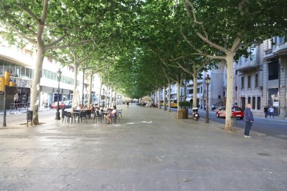 Els fets van ocórrer en un portal de rambla Ferran.