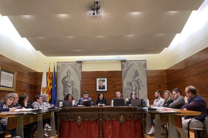 Imatge d’arxiu d’un dels plens de Solsona.