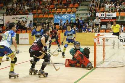 Nuno Paiva anota l’únic gol llistat quan faltava poc més d’un minut per acabar el matx.