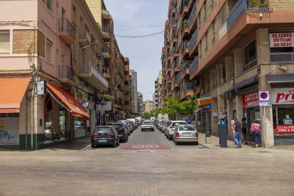 El robatori violent es va produir dimecres al carrer Pi i Margall.