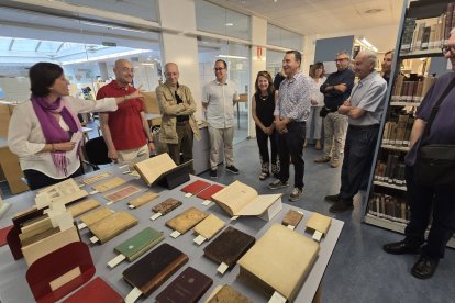 Presentació de la donació de llibres de la família Codina a la UdL.