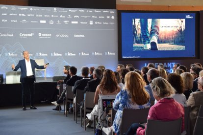 La conferència ‘motivacional’ protagonitzada per Luis Galindo.