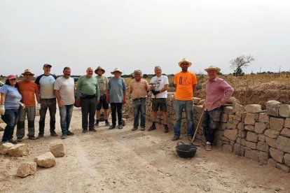 Curs de reparació de bancals de pedra seca