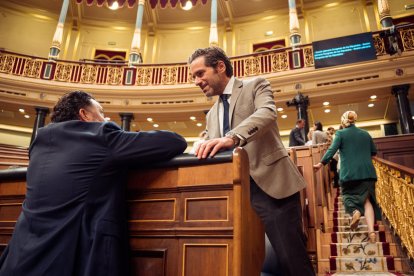 El portaveu del PP, Borja Sémper, al Congrés dels Diputats.