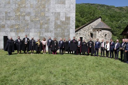 Van assistir ahir a la Hèsta d’Aran membres del Conselh Generau, Josep Rull, Laura Vilagrà, Salvador Illa i altres autoritats polítiques.