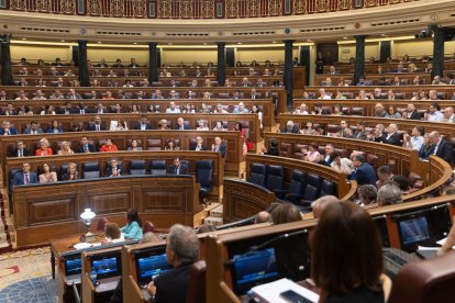 El Congrés va avalar ahir la reforma del subsidi d’atur.