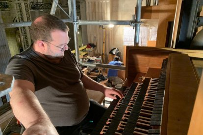 Comença l'afinació del nou orgue de la Catedral de Lleida