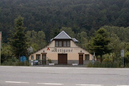 Imatge d’arxiu del càmping Artigané, situat a peu de l’N-230 a Arrós.